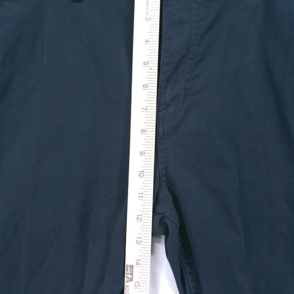 Volcom Black Y2K Punk Rock Skater Boy Chino Shorts Size 33 with Pockets - Picture 3 of 14